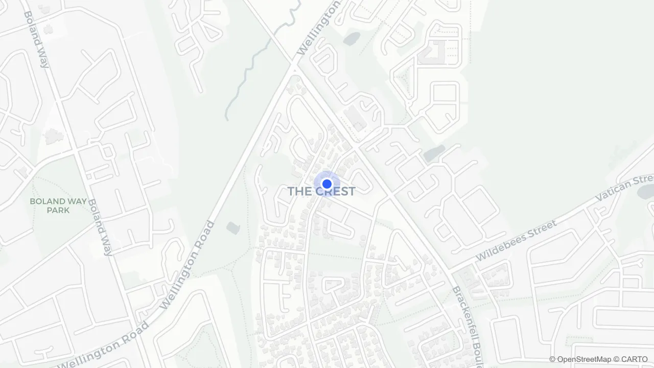 Map showing the Augos office at The Crest, Goedemoed Road, Durbanville