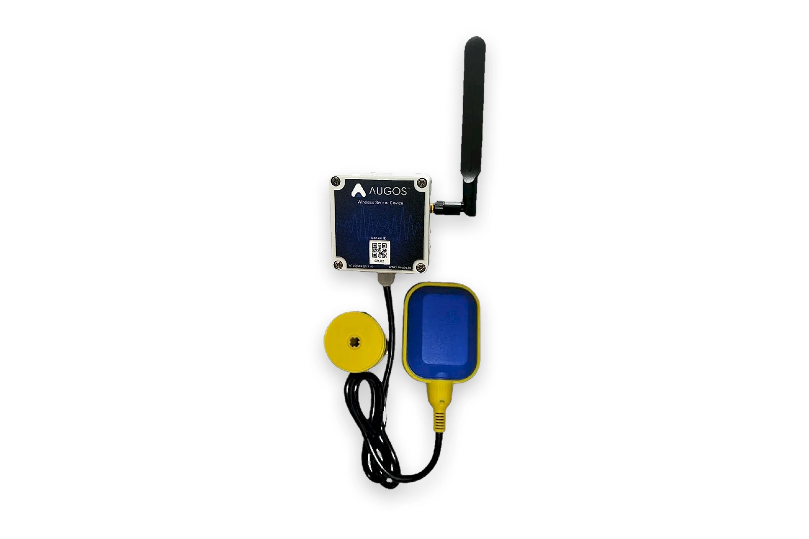 The Augos Wireless State Sensor with a float switch